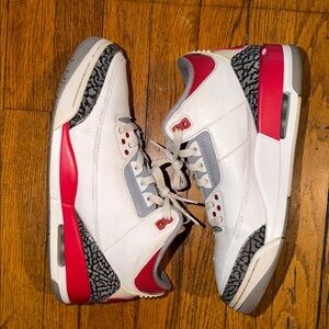 Jordan 3 Fire Red